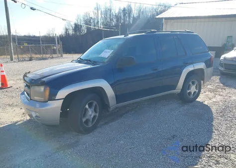 2008 Chevrolet Trailblazer Lt from USA, damaged, VIN 1GNDT13S482243152